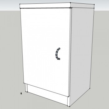 ARMARIO BAJO5 75X42X42 PUERTAS