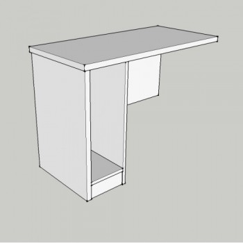 MESA ALA 104X50 CPU SIN CAJON