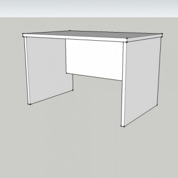 MESA RECTA 120X76X74 CANTO PVC