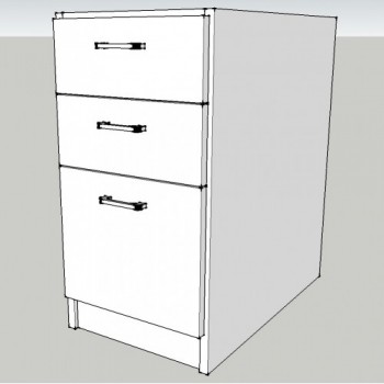 BUCKS 2 CAJONES + ARCHIVO PEDESTAL H71XL40XF55