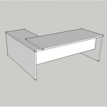MESA LOR HALLEY DE 200X78 CM 185+15 + ALA 165X58CM COLOR...